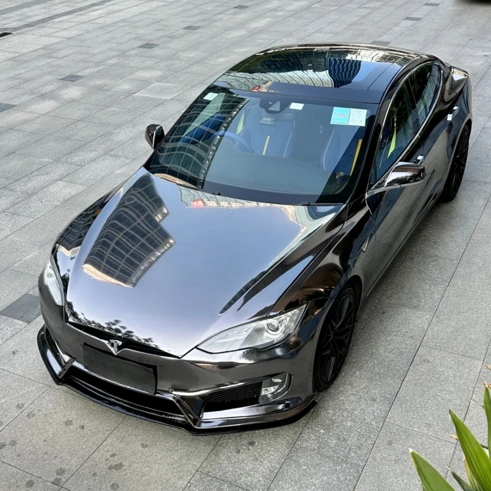 8.5Mil Precut PPF For Tesla Model S 2016-2020 DIY Color Electroplated Steel Color Change Film Paint Protection Film Anti-Scratch
