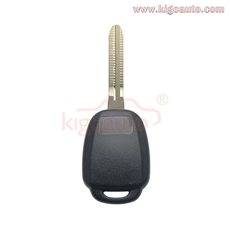 KIGOAUTO-llave de cabeza remota Tokai Rika B51TE, 2 botones, 315Mhz, H/sin Chip, para Toyota PN 89070-52D70