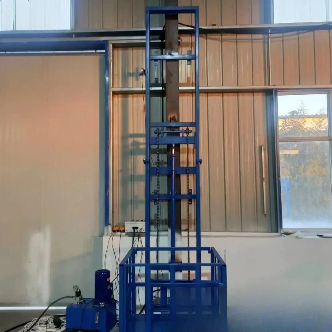 Electric Cargo Elevator Lifting Platform Small Electric Hoist for Home Warehouse Workshop
