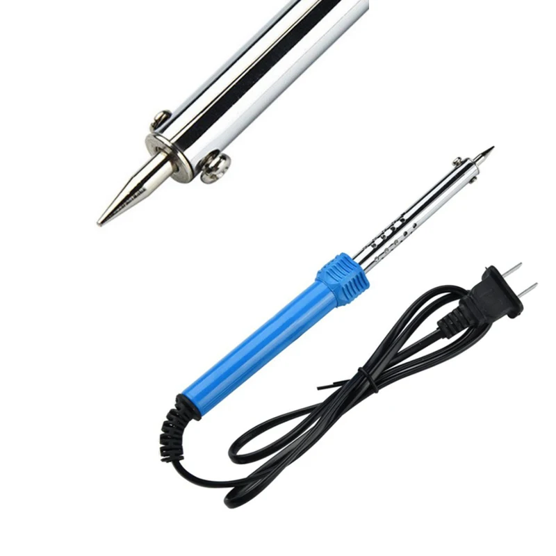 30W/40W/60W High Temperature Solder Welding Gun Electric Soldering Iron Tool Electric Iron Pencil Welding Tip US Plug