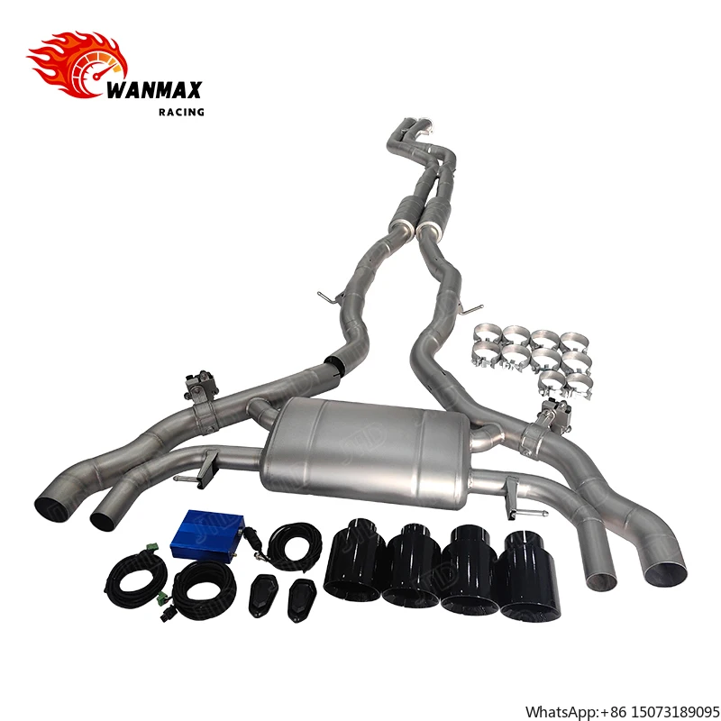 

High Performance 304 Stainless Steel Valved Exhaust Catback Tunning System for X4M 2023