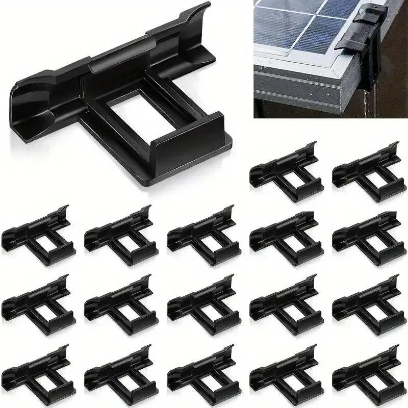 40 Stück RV Solarpanel Wasserablaufclips aus robustem Kunststoff für Solarpanel-Dachrinnen & Dachsysteme, RV-Zubehör 30/35mm