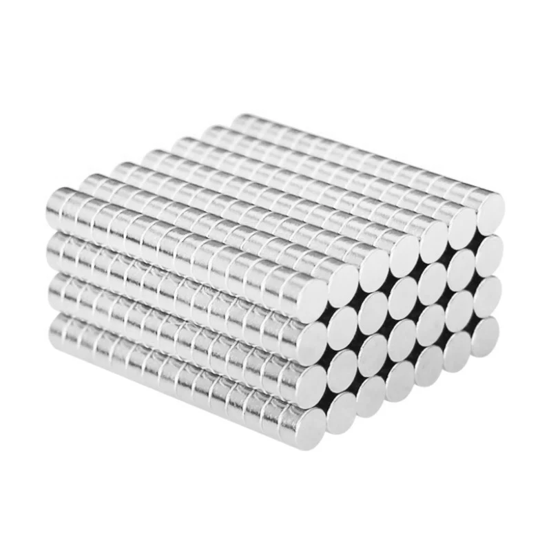 50/100/200/500/1000PCS 4x2 mm Rare Earth Magnets Diameter 4x2mm Small Round Magnets 4mm*2mm Permanent Neodymium Magnets Disc 4*2