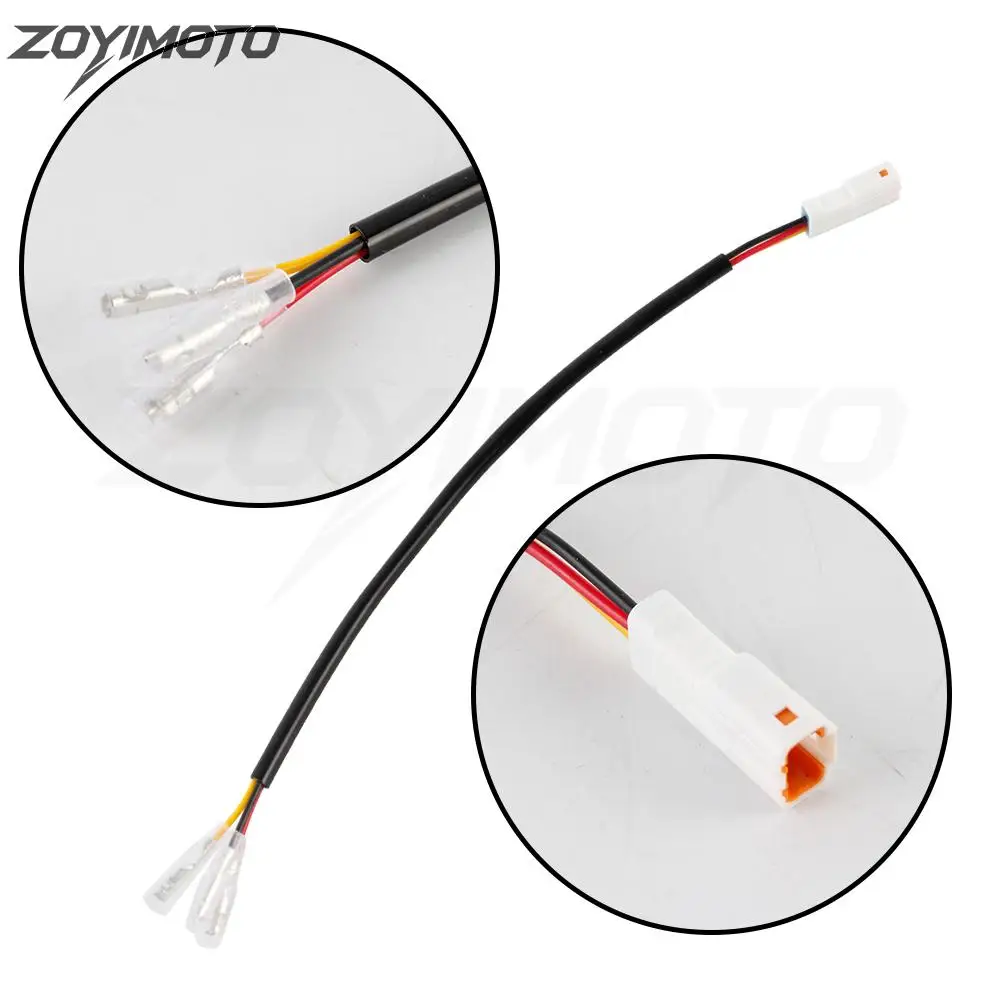 Motorcycle Turn Signal Wire Adapter Plug Connector For KTM Duke 690 890 990 1190 EXC LC4 Adventure indicator Wiring Harness