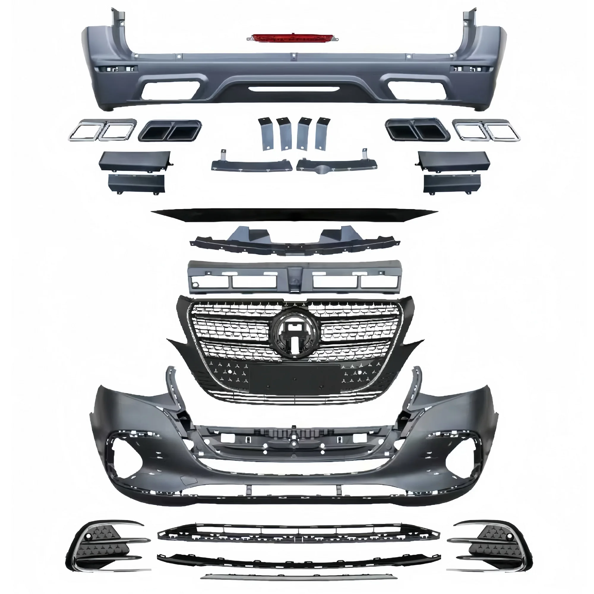 

Dream Garage 2025 V300 Style Bodykit For 2014-2025 Mecedes-Benz V Class Metris Vito W447 W448 Facelift V300 High End Edition Ful