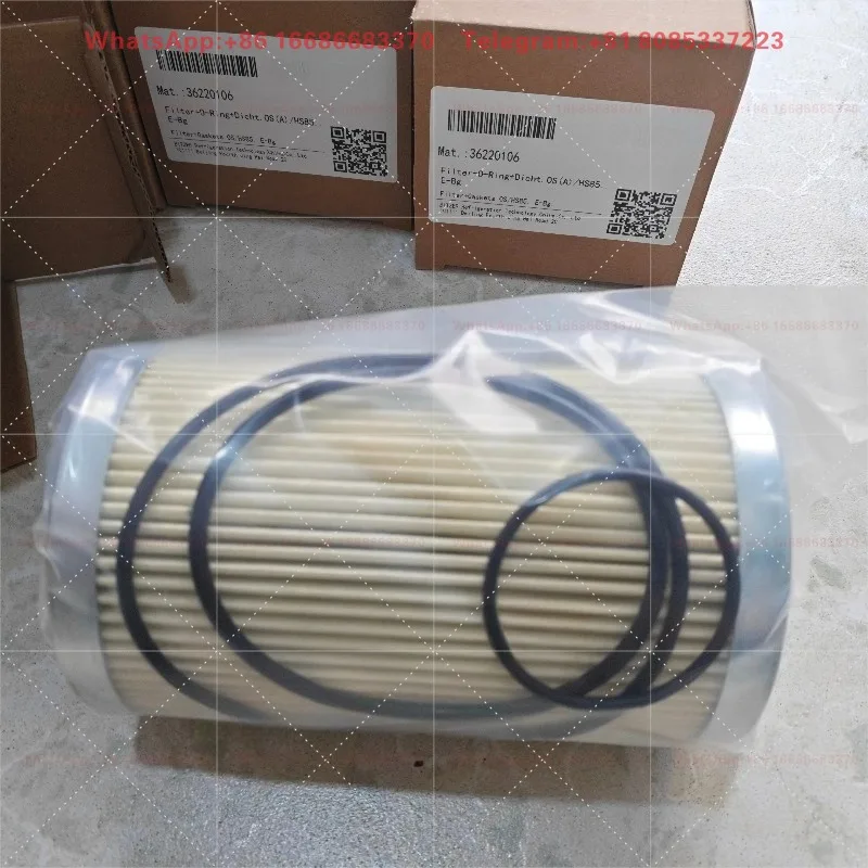 36220407 36220106 Oil Filter Element With O-ring 36220410 Low Temp Screw Refrigeration Compressor Replacement Accessory
