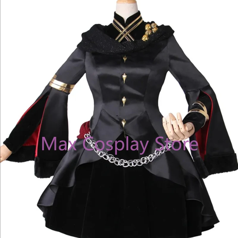 Max Anime FGO Ereshkigal Coat Dress Uniform Outfit Cosplay Costumes Anime Clothes Custom size