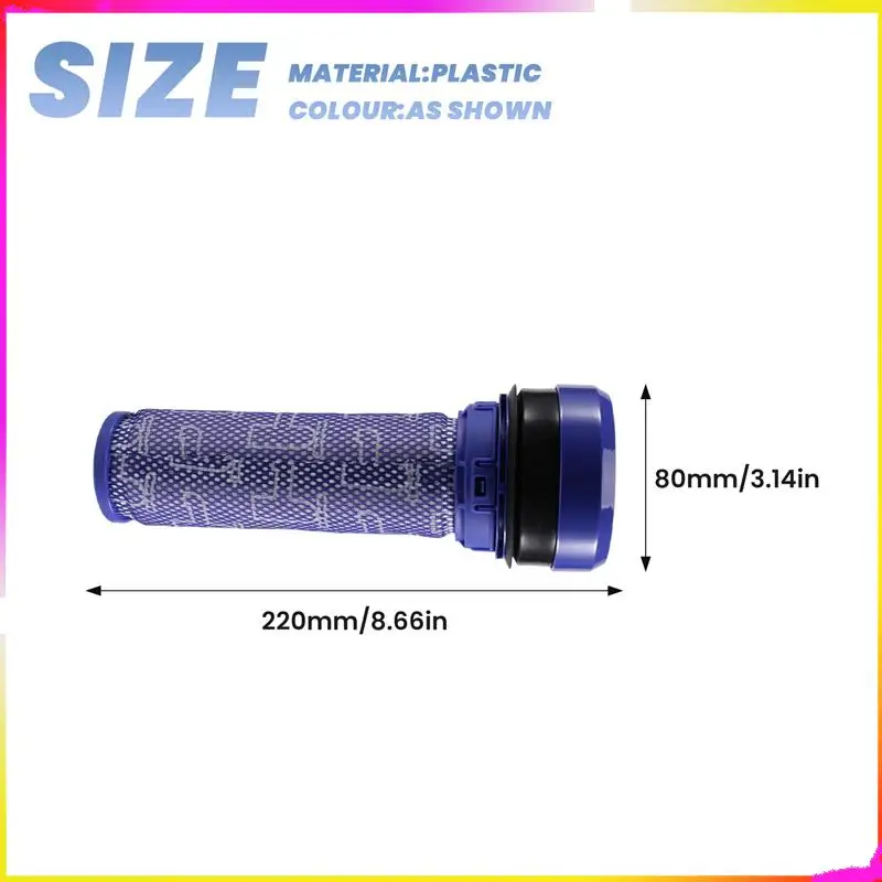 M04K 2 Stück Filter für Dyson DC37 DC33C DC39 DC28C DC53 Vorfilter Vormotorfilter Staubsauger