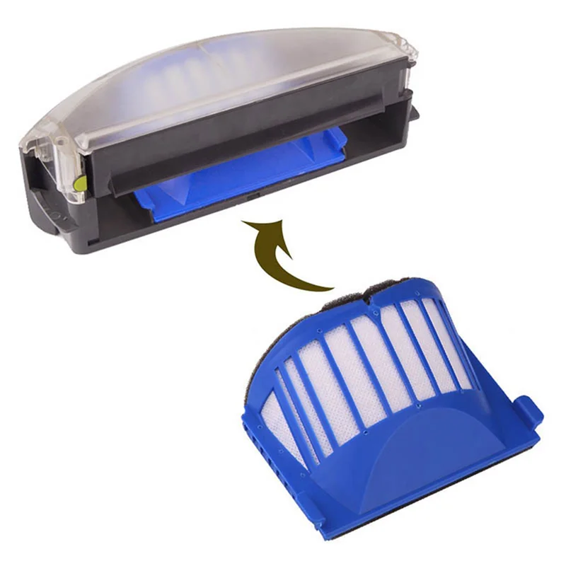 Kit de piezas de repuesto EAS para Irobot Roomba 600 Series 610 620 625 630 650 660 filtro de cepillos principales para aspiradora