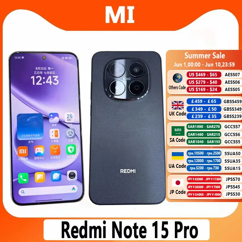 スマートフォン本体 Redmi Note 15 Pro 6.83 AMOLED CN S1fda8a49123240feb8a31ace39b21