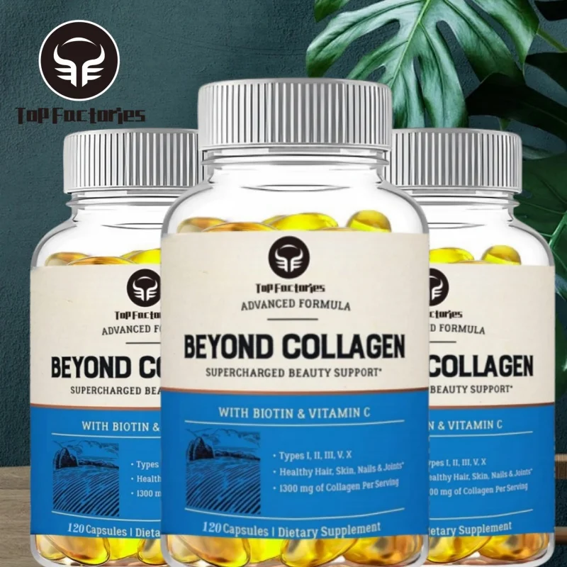 

Multi Collagen Pill - A collagen supplement that supports hair, skin, nails, and joints - Type I, II, III, V, and X women