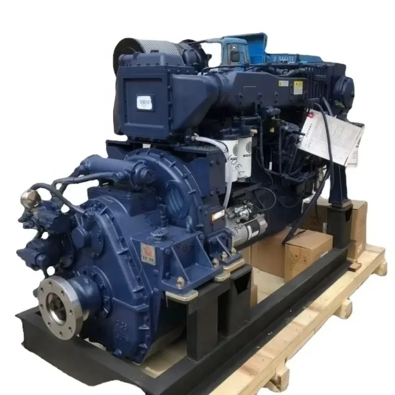 Chinese brands Brand New WEIC HAI Marine di esel Inboard Engines for Fis hing Bo at WD10C312-18