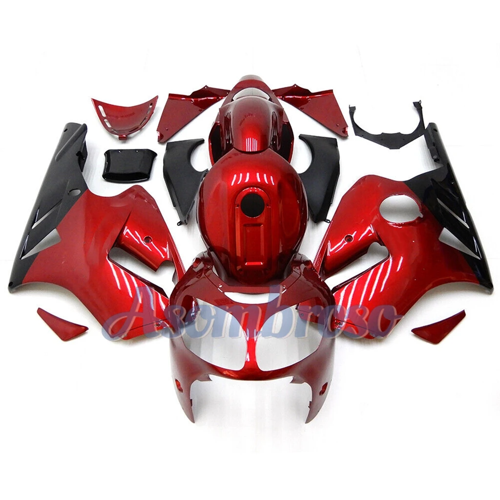Motorcycle Fairings Kit voor Ninja ZX-12R 2000 2001 ZX12R zx 12r Hoge Kwaliteit Injectie Carrosserie set groen ZXMT