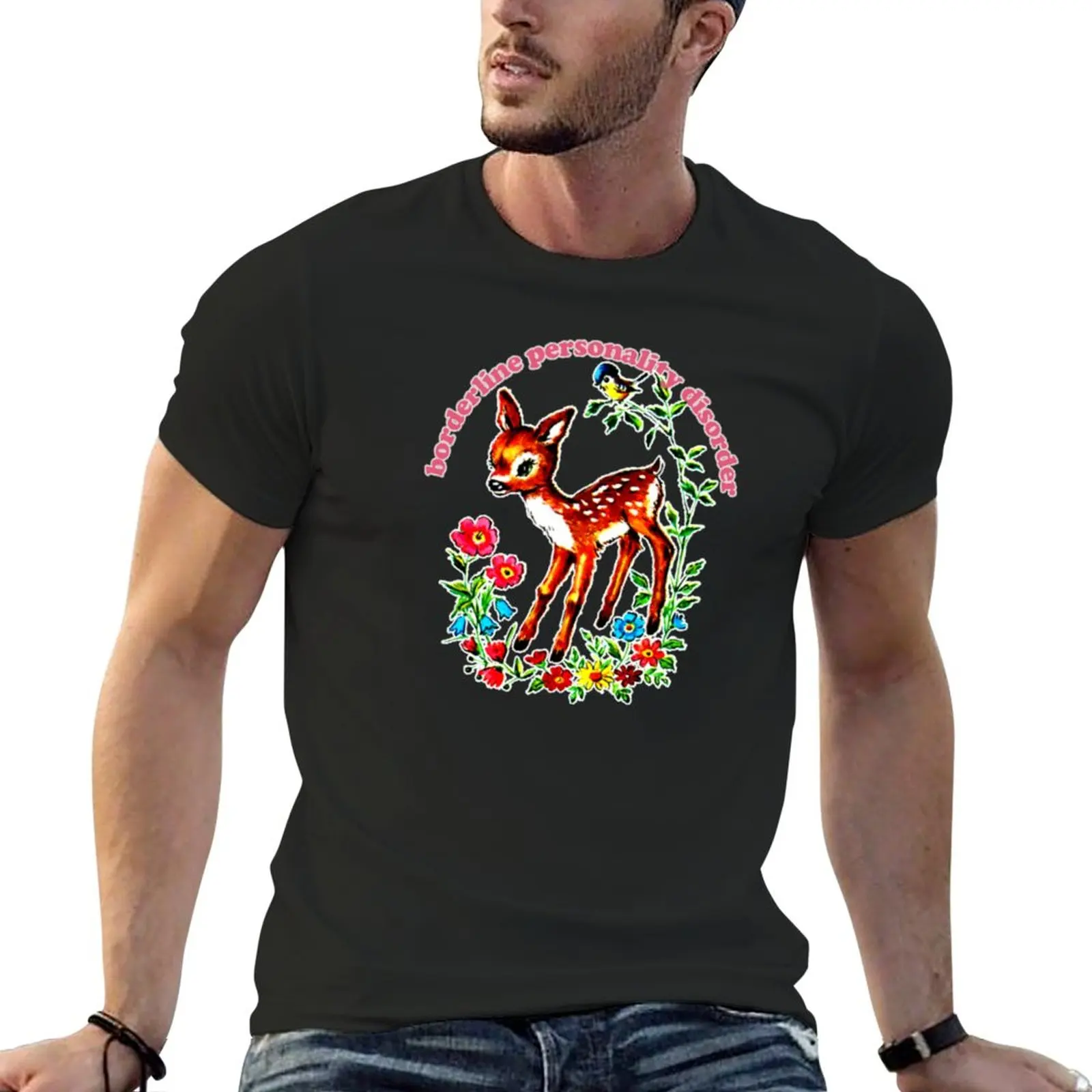 

New Borderline Personality Disorder T-Shirt summer clothes Anime t-shirt designer t shirt men