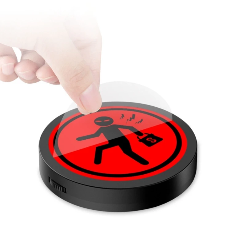 130dB Window Glass Break Vibration Alerts with Adjustable Sensitivity