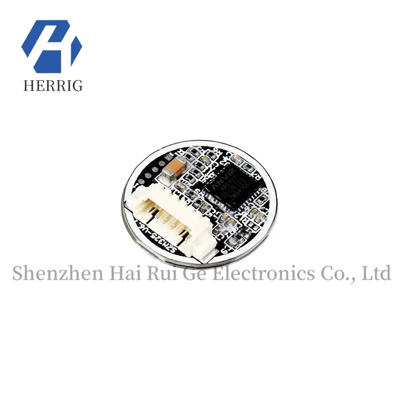 MicroSnow Integrated Capacitive Fingerprint Development Module Touch Sensor 360-Degree Rotational Recognition UART