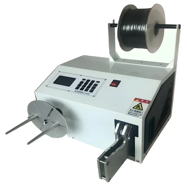 Fully Semi-automatic Cables Winding and Tying Machine