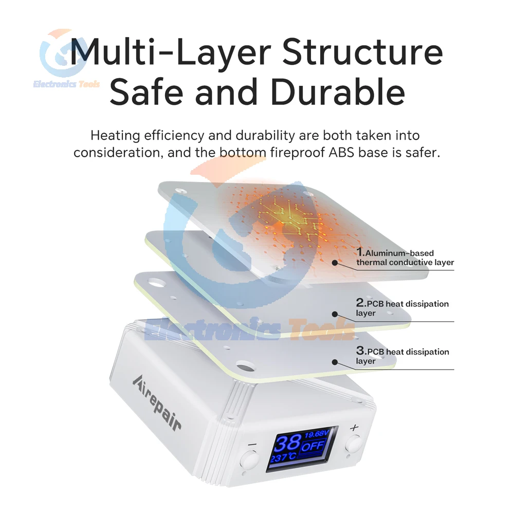 

Мини-цифровая паяльная станция с постоянной температурой, регулируемая грелка PD65W, 20 В, портативные сварочные инструменты типа C