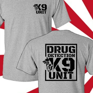 Male German Shepherd Logo T-Shirt, Germany Dog K9 Unit, K-9, Bundespolizei 8 Main Sales Iron Cross 1939 1945 - №8