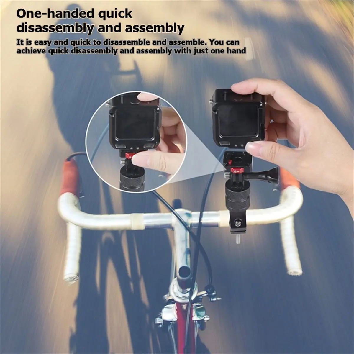 A10I Quick Release Plate V Mount Fast Switch Install System for Camera Tripod Slide Mount with Secure Lock B