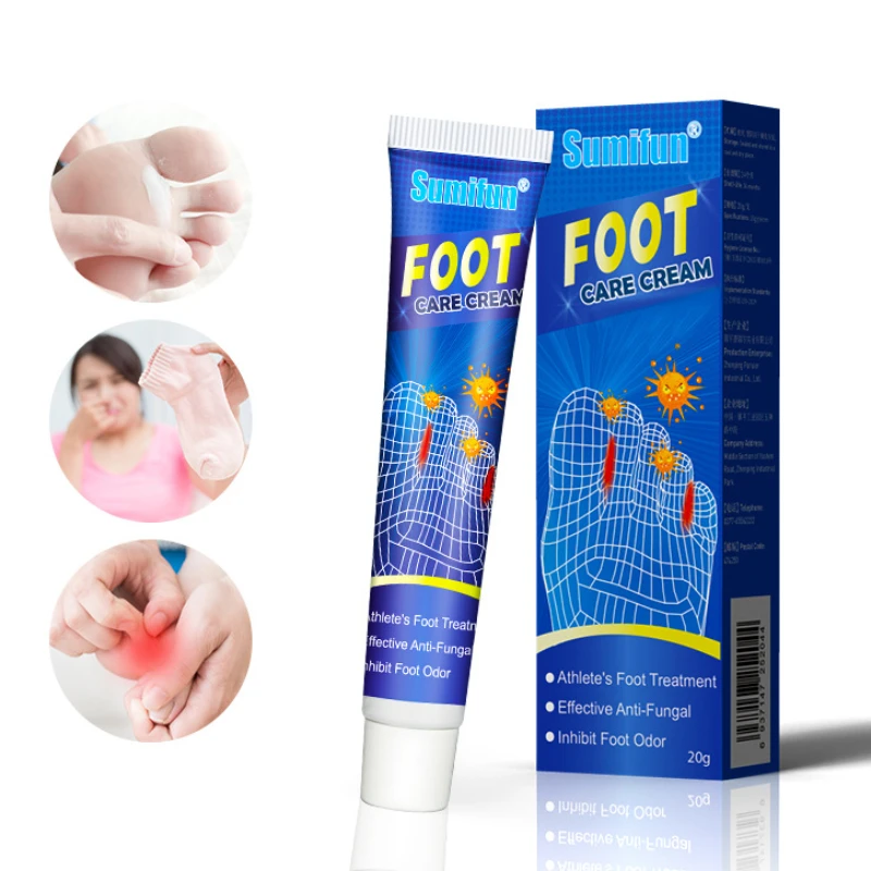 네일 Foot Care Tools KanyeHB Foot Ointment Feet Odor Care Cream Feet Skin Topical Cream Masajeador De Pies علاج الاسترخاء