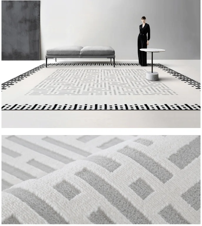 Dywaniki do salonu, puszyste dywany i maty, tekstylia domowe, poduszki do dekoracji wnętrz, dywany.