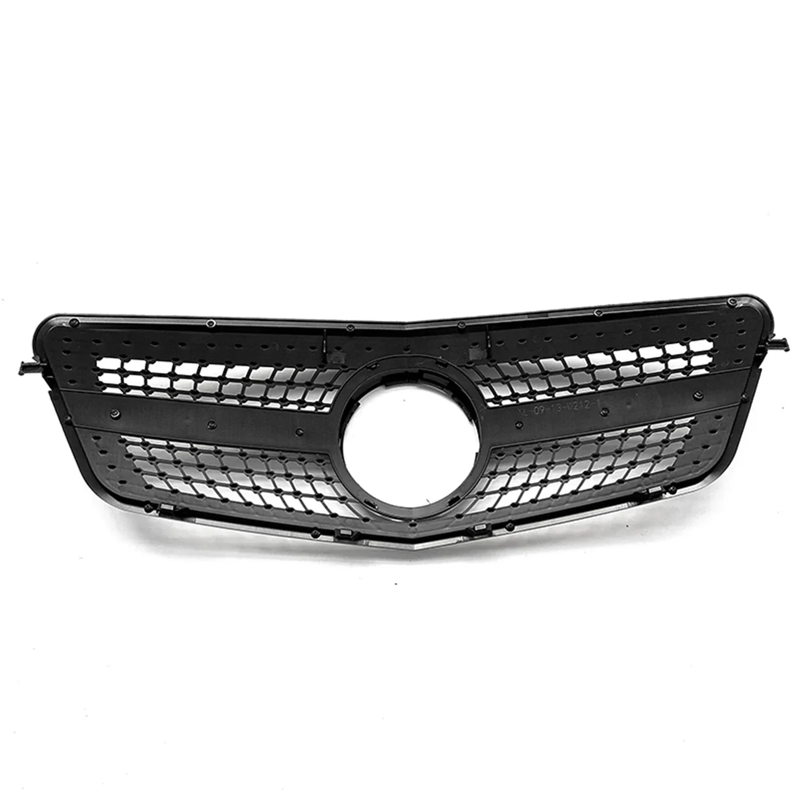 New！ For Mercedes Benz E Class W212 2010-2013 E250 E300 E350 E500 E550 4 Door Front Grille Black/Silver Upper Bumper Hood Mesh G