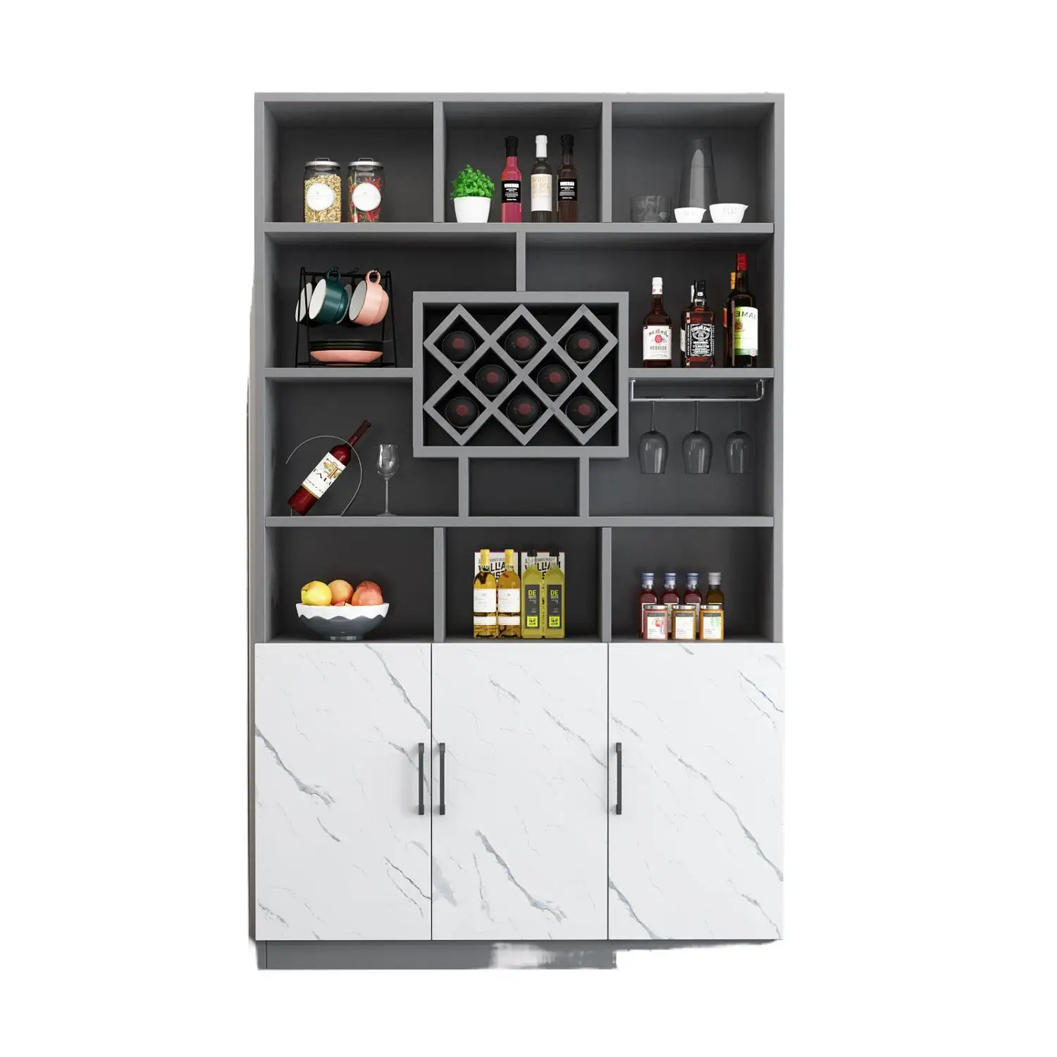 

Wine cabinet, against the wall, living room, household, storage, cabinet, modern