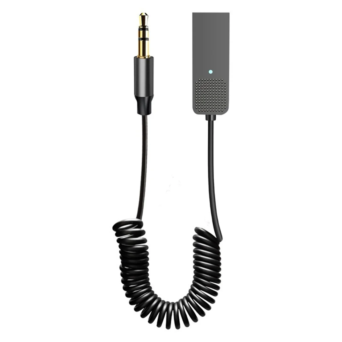 

A03R Bluetooth 5,2 аудиоприемник стерео ключ USB до разъема AUX 3,5 мм автомобильная беспроводная громкая связь для автомобильного комплекта усилитель динамика