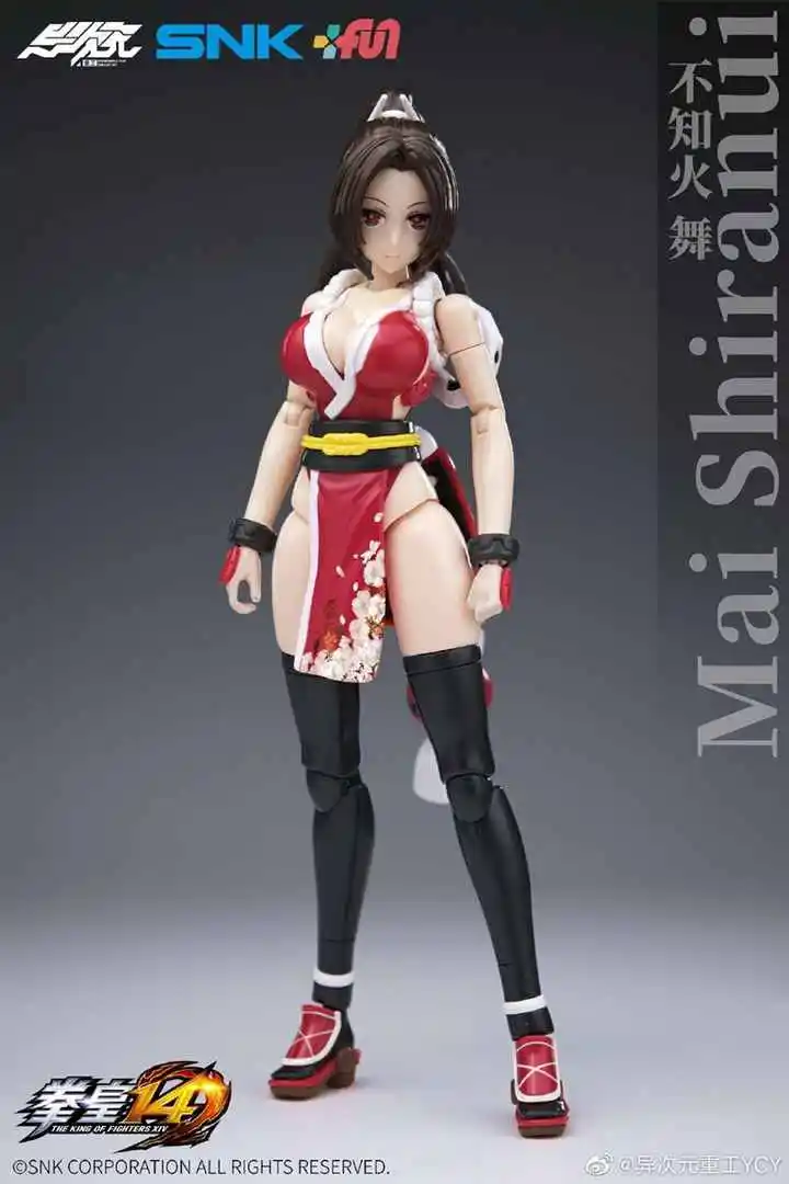 

Оригинальный мобильный костюм YCY-MAI SHIRANUI SNK 1/12, Cavali Atena Asamiya, коллекция ассоциации для девочек, подарки, серия аниме на складе