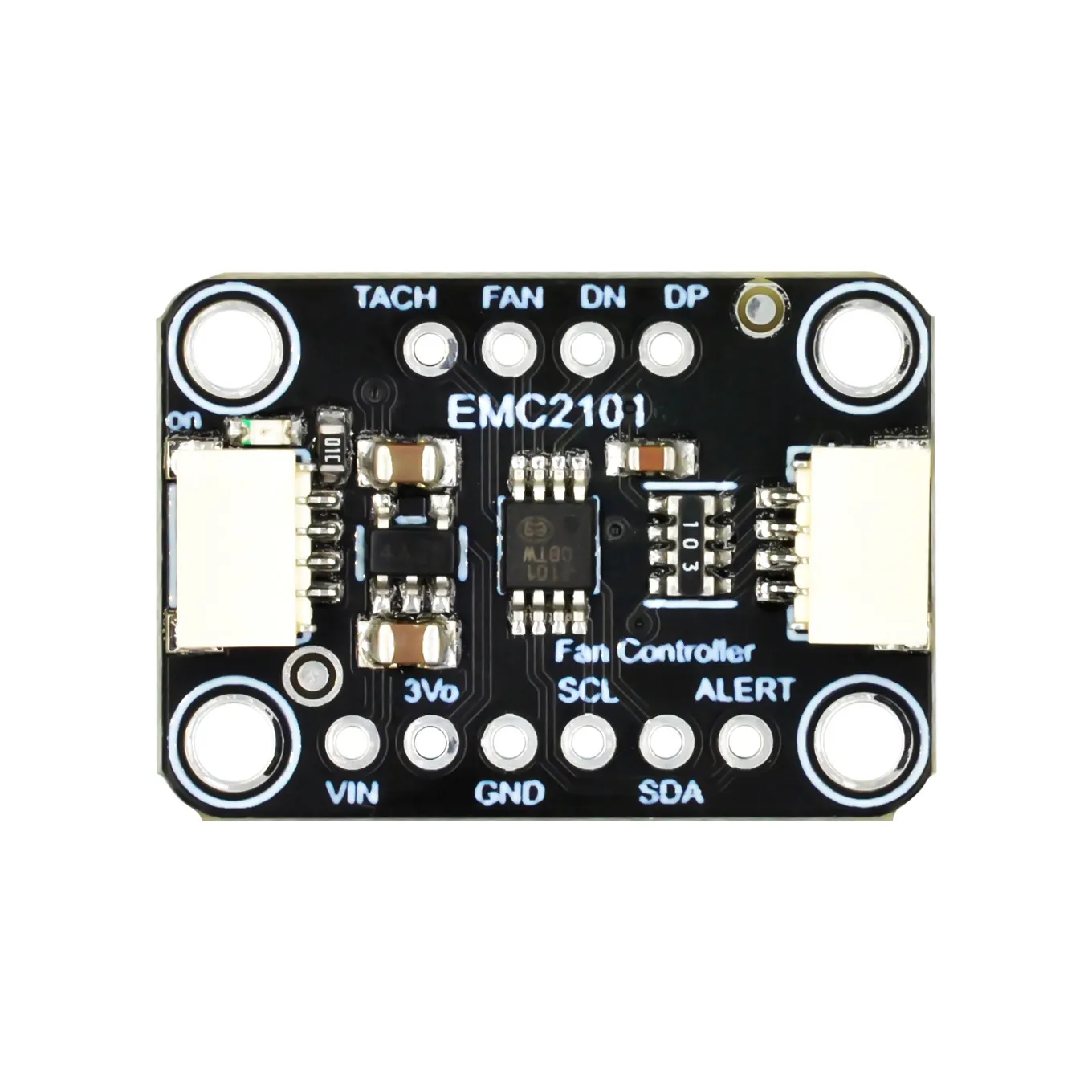 EMC2101 I2C جهاز تحكم بمروحة الكمبيوتر مستشعر درجة الحرارة مراقبة درجة الحرارة جهاز تحكم بمروحة الكمبيوتر