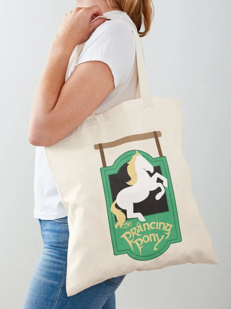 

The Prancing Pony Design Tote Bag custom canvas bag Gift bags tote bag men Beach
