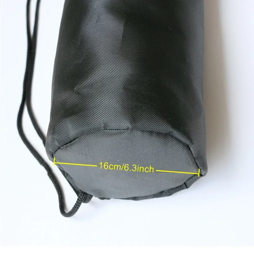 

Bag Storage Bag Carrying Bag Bags Traveling Trekking 1pc 210D Polyester 40-75g Black Drawstring Variety Of Sizes Trekking Poles