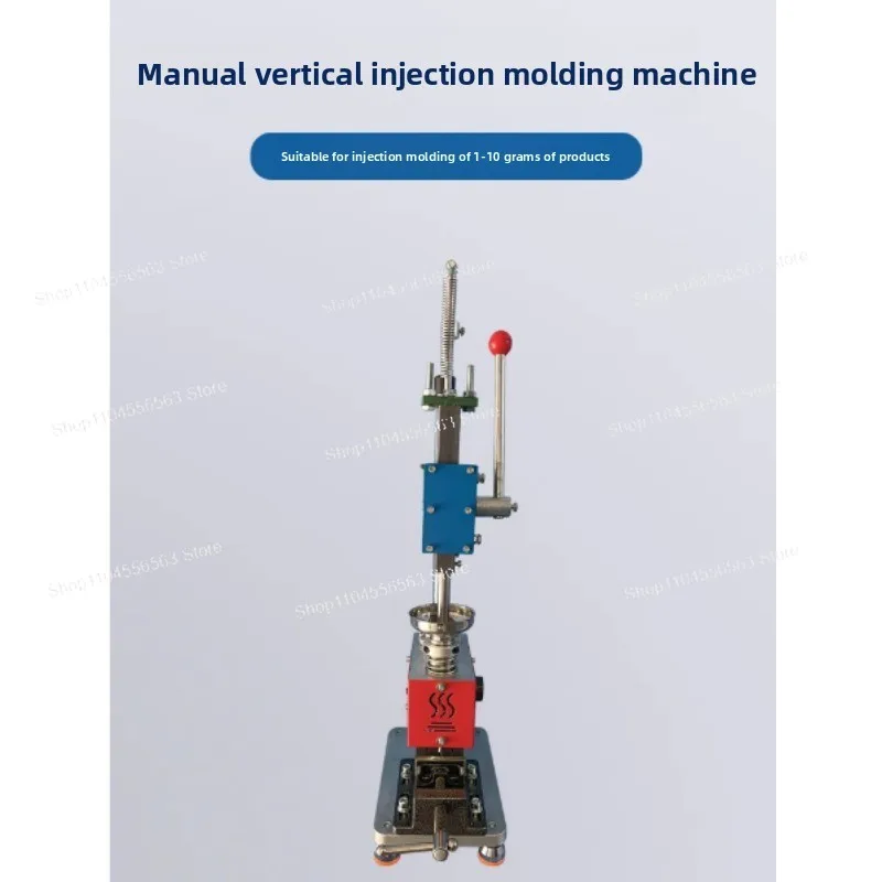 Small Desktop Manual Vertical Injection Molding Machine for Lab Sampling, Plastic Injection & Electric Glue Extruder