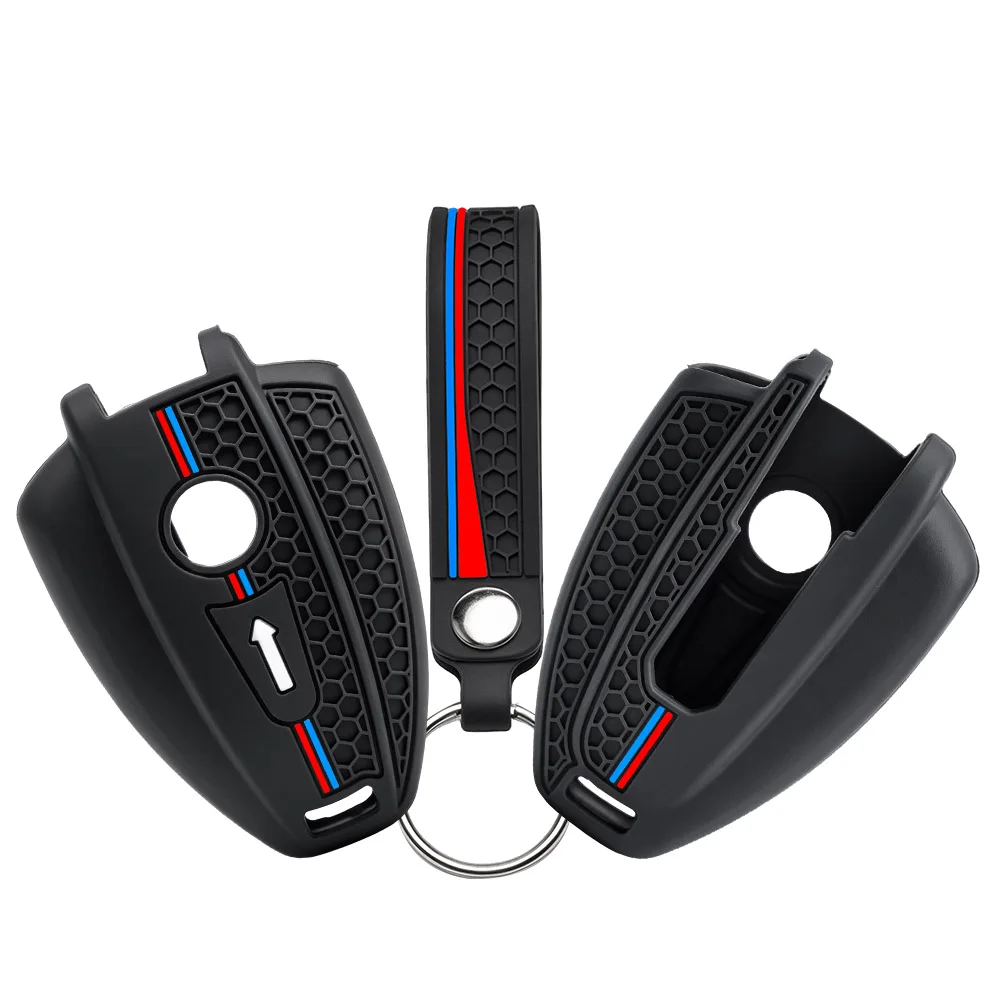 Silicone Motorcycle Key Cover Case Fob For BMW R 18 Classic 100 Years R18B R18 B R18 R18B R18TC R1 Keychain Accessories