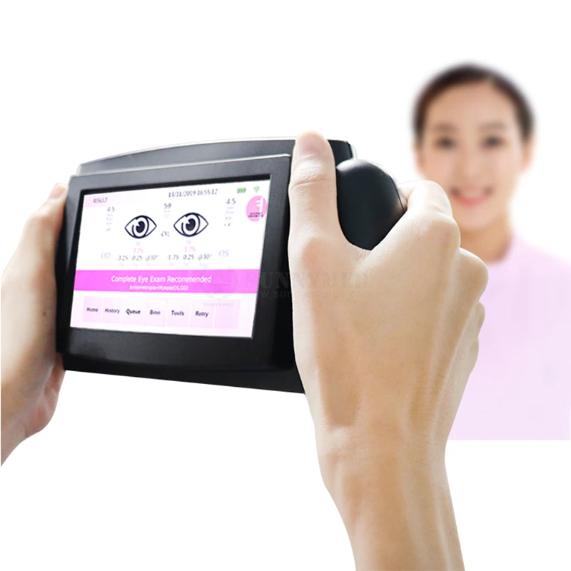 SY-V800 High accuracy eye retinal vision screener handheld vision screener price