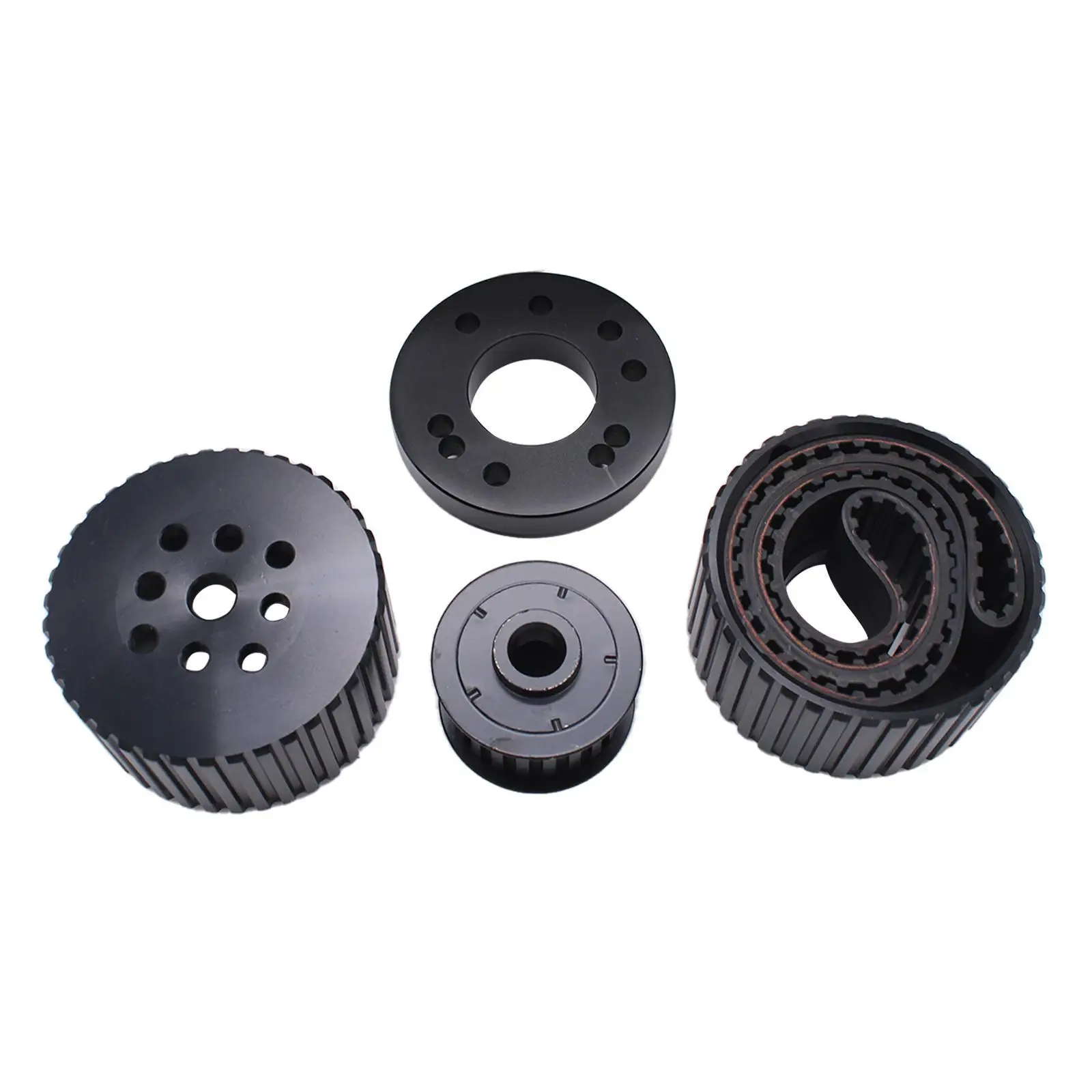 Car Belt Drive Pulley Set Water Pump Pulley for Mopar Big Block 383 440 Accessories Lightweight Spare Parts Easily Install