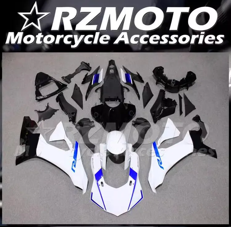 4Gifts New ABS Motorcycle Fairings Kit Fit For YAMAHA R1 15 16 17 18 19 2015 2016 2017 2018 2019 Bodywork Set Black White Blue