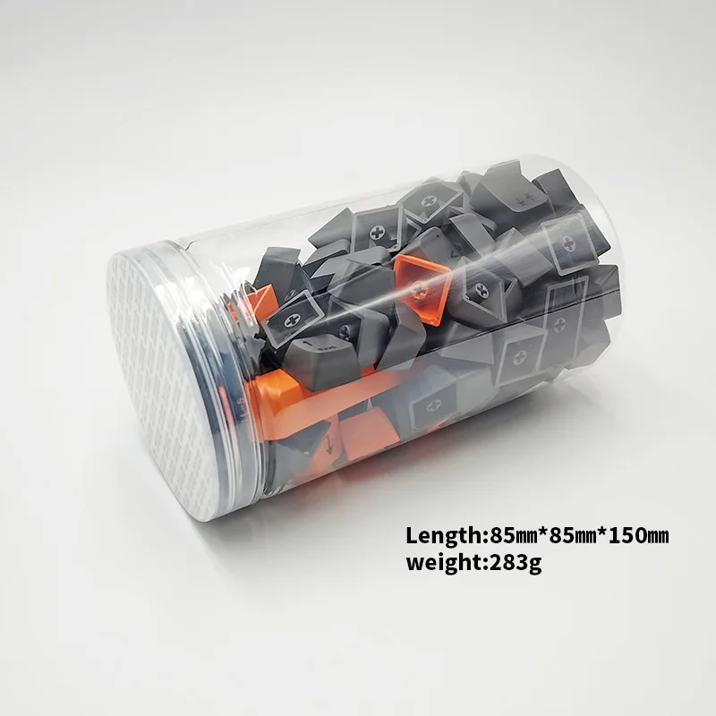 أغطية مفاتيح KUXM - زهر الكرز المتأخر 119 مفتاحًا مجموعة كاملة صغيرة MDA ارتفاع خمسة جوانب التسامي PBT مخصصة DIY #3