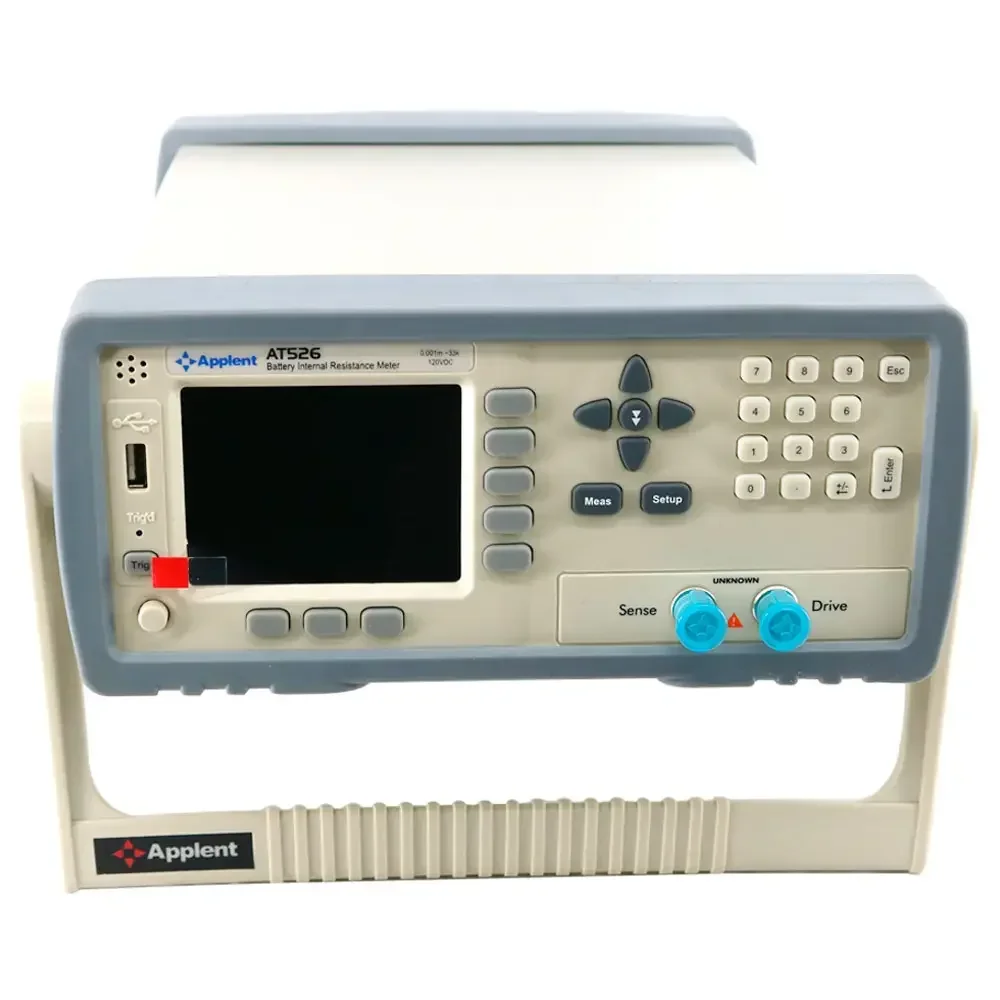 

2026 AT526 Battery Tester Battery Internal Resistance Meter Battery Test Equipment Resistance Range 0.001mOhm-33.000kohm