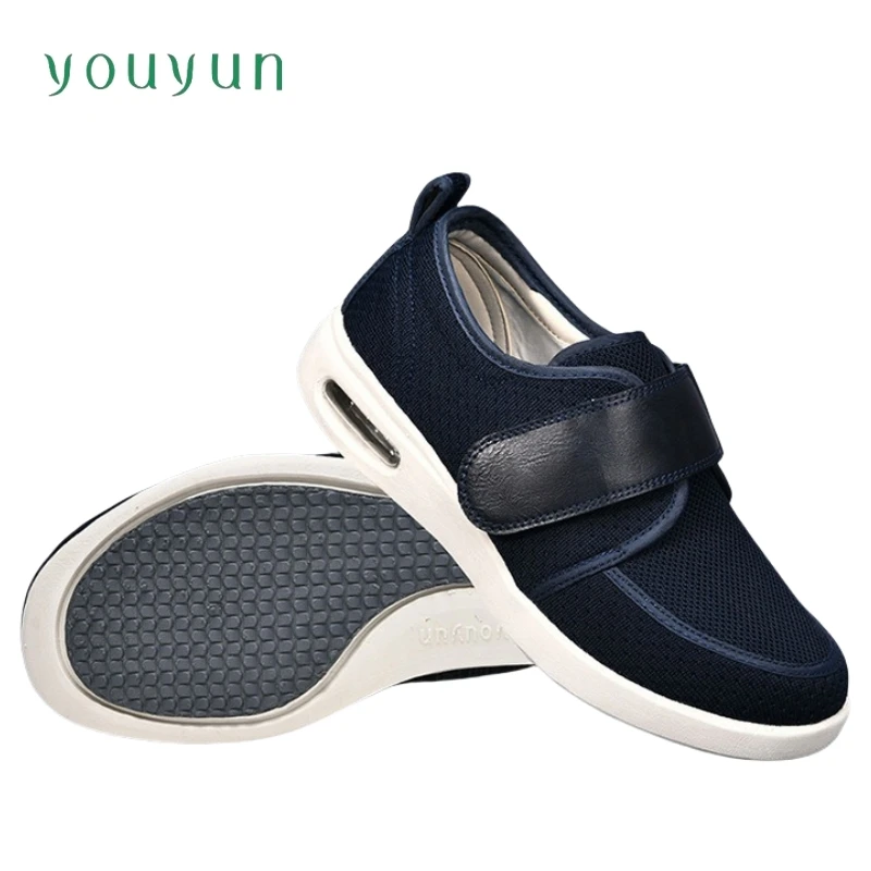 Spring/Autumn Cushion Large size Shoes Comfortable Breathable Lightweight Soft Middle aged and Elderly Travel Leisure Shoes