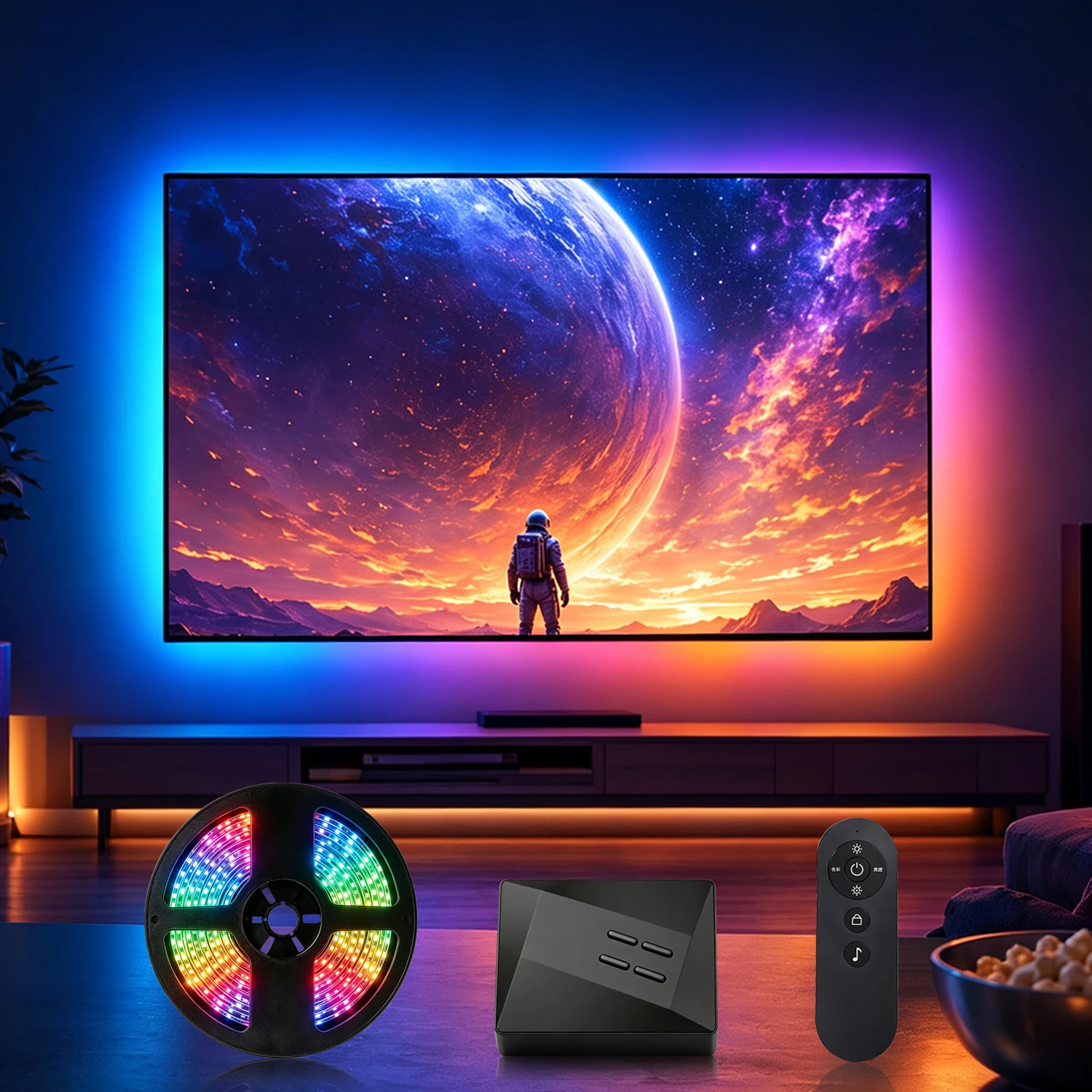 kit-di-retroilluminazione-tv-4k-sync-box-striscia-led-rgbic-per-tv-da-40-85-pollici-compatibile-con-ps5-fire-stick-apple-tv-tv-box