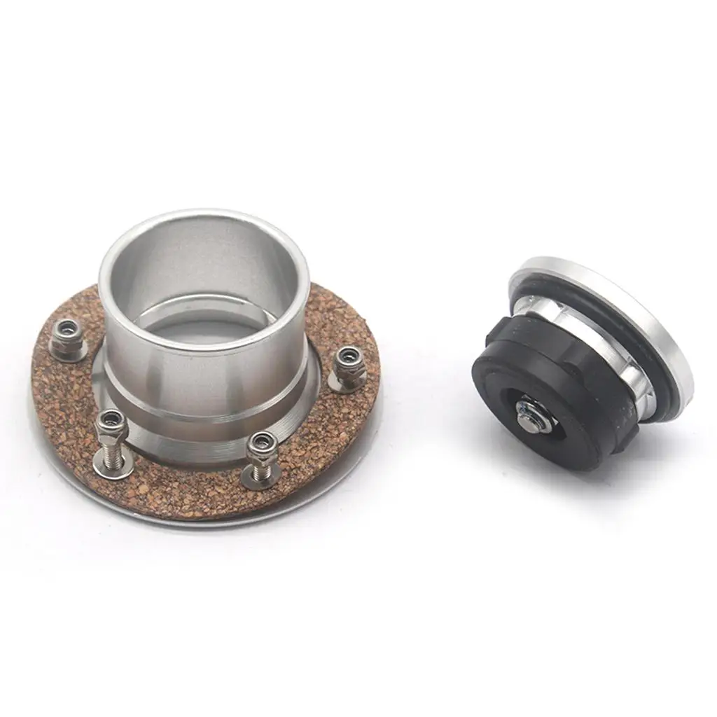 

Stainless Steel Fuel Filler Neck Gas Lid Durable Fuel Tank Door Cover Anti Corrosion Fuel Cap for Vehicle