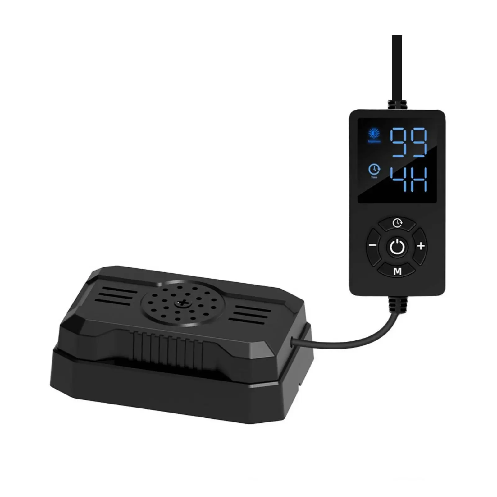 High Performance UVB Reptile Light with Honeycomb Panel and Digital Display for Lizard Habitat
