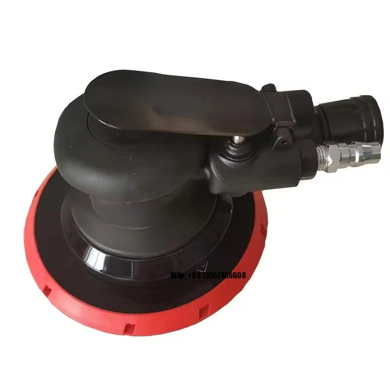 6-Inch Pneumatic Sanders Strong Power Grinding and Sanding Machine with Dust Extracting System for Automotive Paint