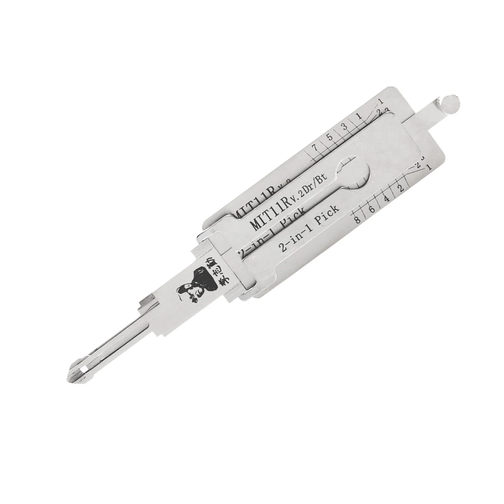 Li Zhiqin -MIT11R Automobile Lock Reading Gear Opening Tool-Flat Milling Lee Two in One