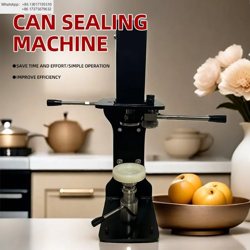 Manual Can Sealing Machine Packing Capping Machine Plastic Bottles Aluminum Cans Sealer Smaller Than 17 Cm
