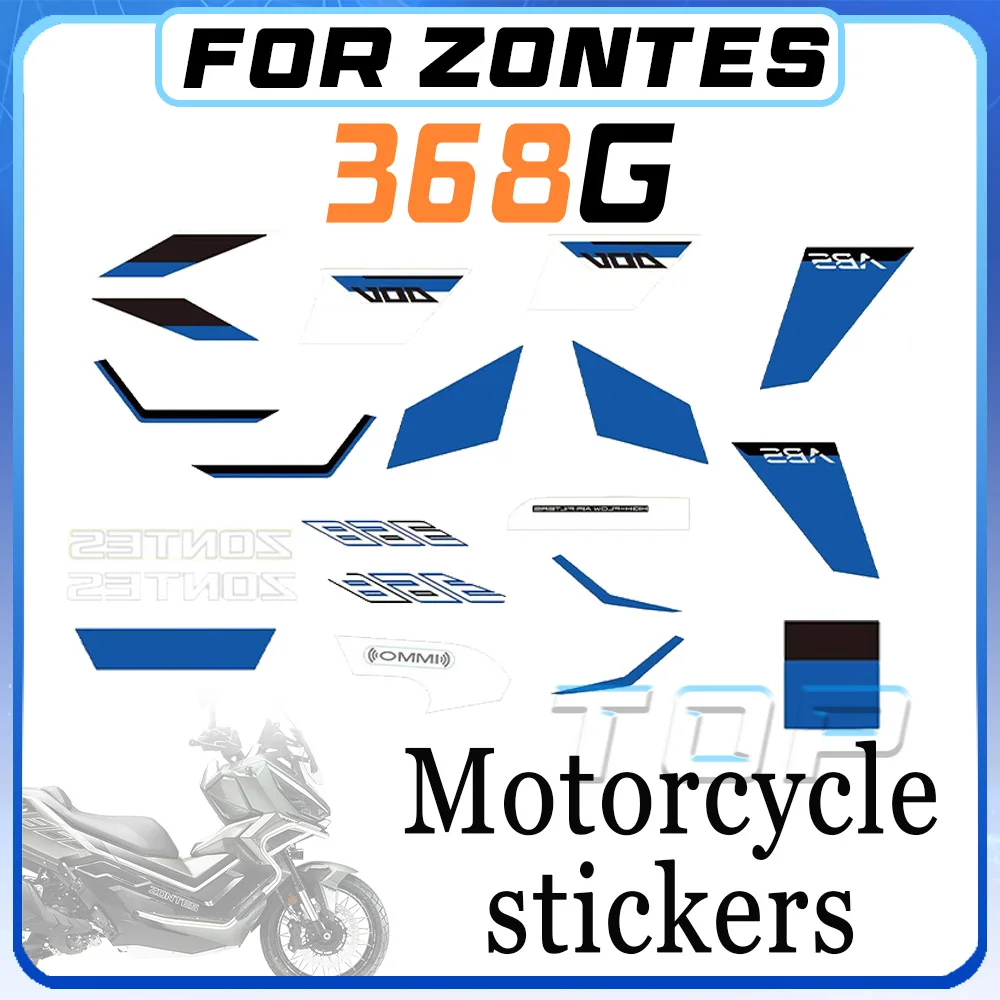 For 2024-2026 ZONTES 368-G full car decals for 368g g368 G 368 various styles of motorcycle stickers