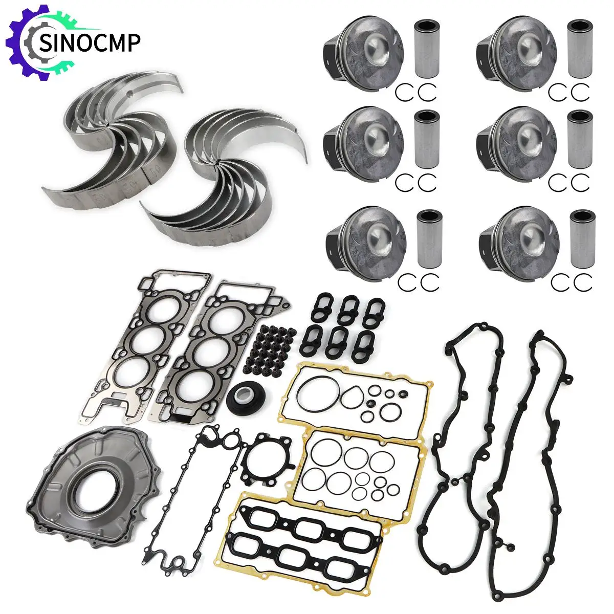 

Комплекты для ремонта двигателя AJ126 306PS 3.0L V6 LR062617 для Jaguar XF XJ F-Pace XE F-Type Land Rover Discovery Range Rover LR4