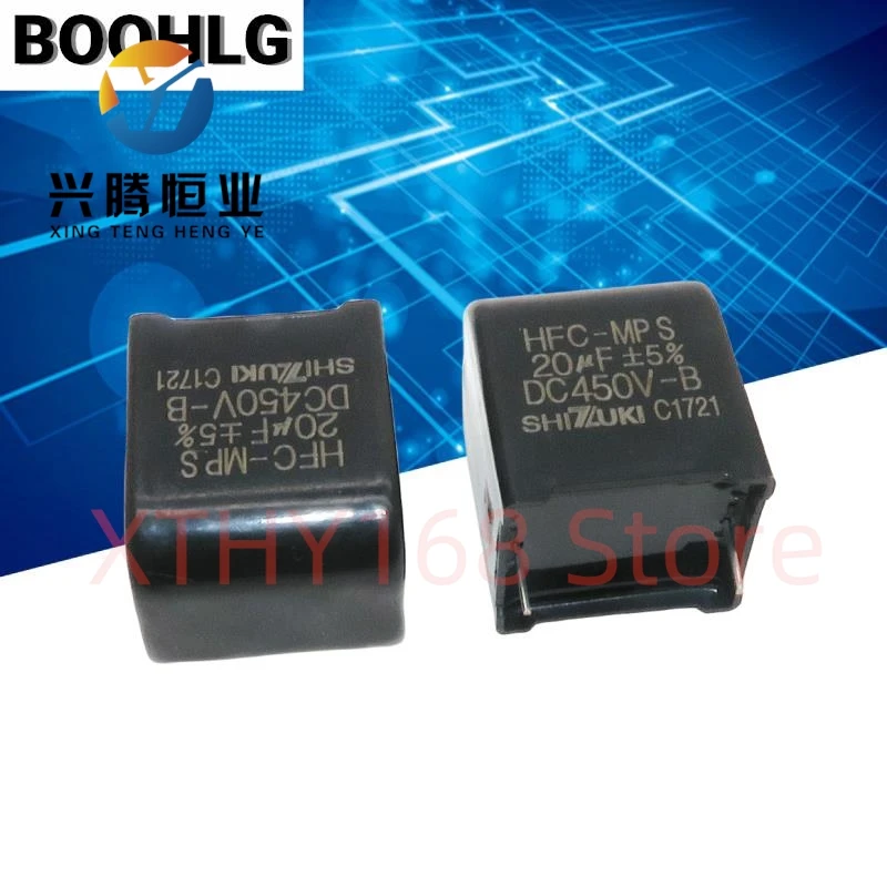 1PCS HFC-MPS 450V 20UF  Inverter air conditioner 28mm foot distance capacitance 20UF 450V